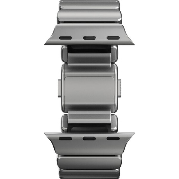 Nomad-Stratos-Band-FKM-reminek-Apple-Watch-45-46-49mm-Natural-Titanium-Black