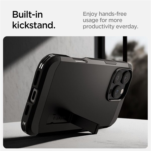 Spigen-Tough-Armor-MagSafe-kryt-iPhone-16-Pro-black