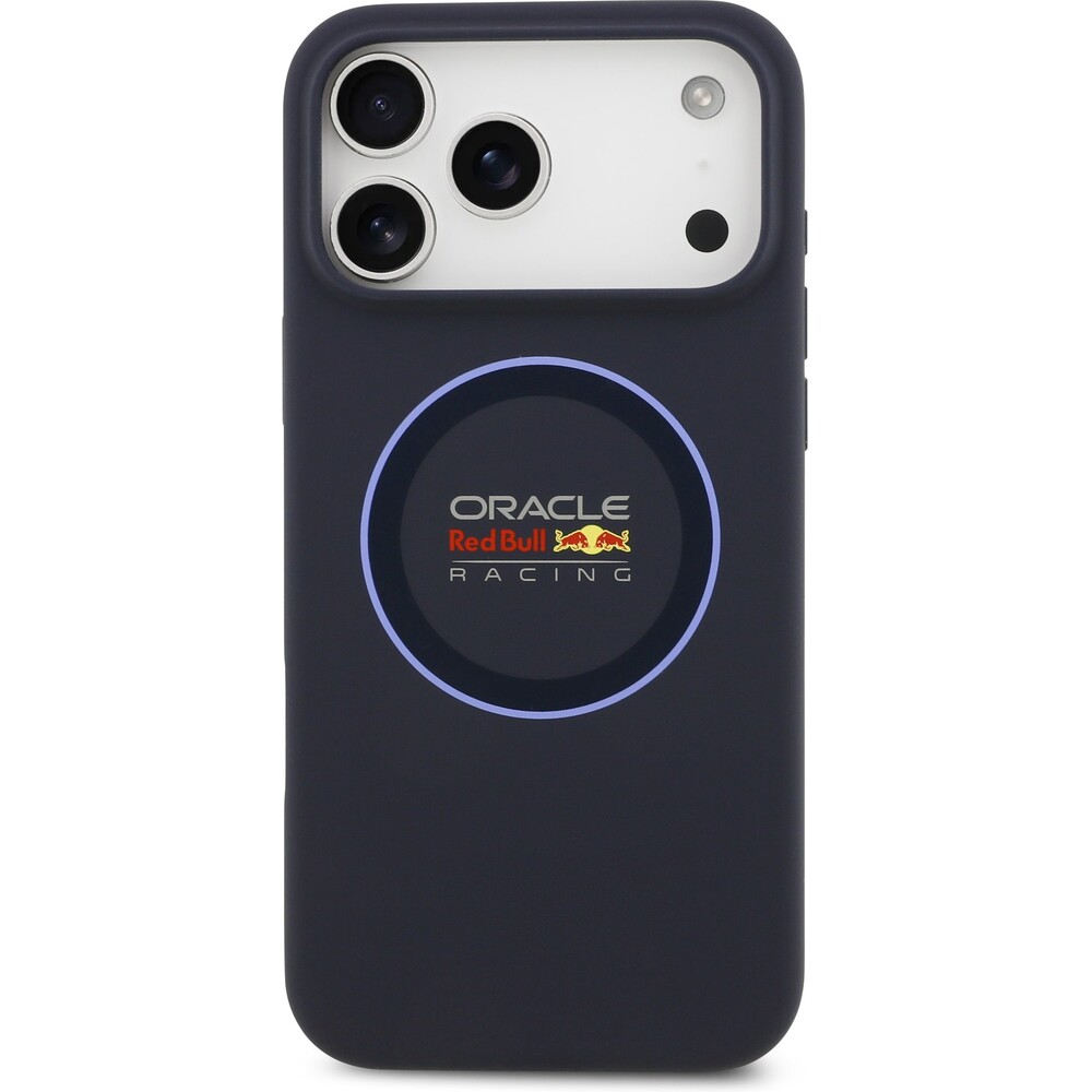 Oracle-Red-Bull-Racing-Silicone-Blue-Ring-MagSafe-kryt-iPhone-17-Pro-Max-modry
