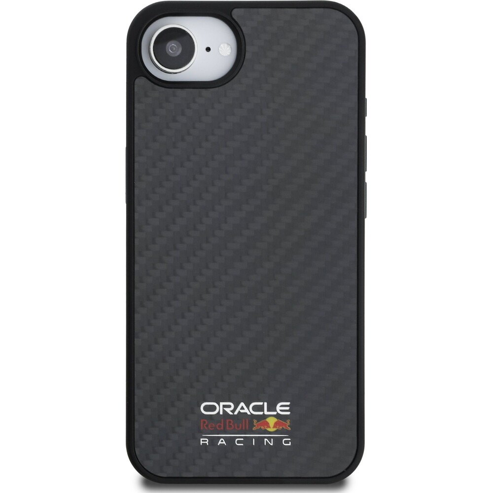 Oracle-Red-Bull-Racing-Carbon-Shiny-Logo-MagSafe-kryt-iPhone-17e-16e-cerny