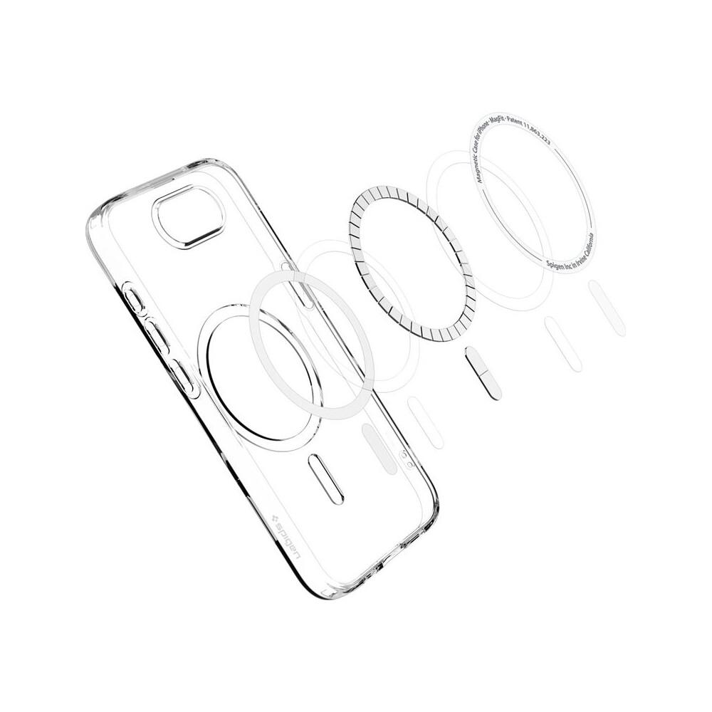 Spigen-Liquid-Crystal-MagSafe-kryt-iPhone-17e-16e-bily