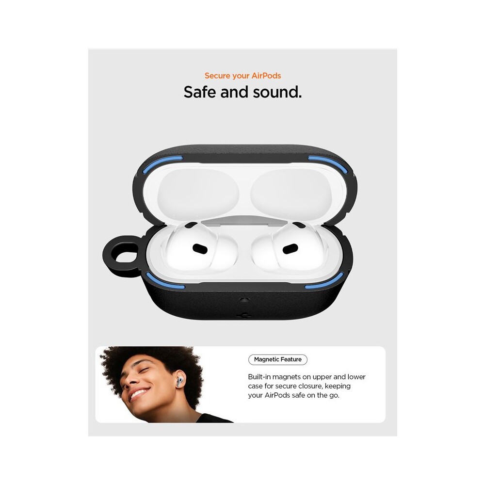 Spigen-Vault-pouzdro-AirPods-Pro-3-matne-cerne