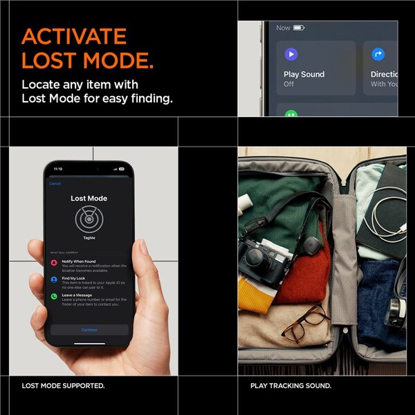 Spigen-Bluetooth-Tracker-TagMe-lokator-s-Apple-Find-My-cerny