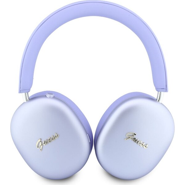 Guess-Metallic-Script-Logo-ENC-bezdratova-sluchatka-fialova