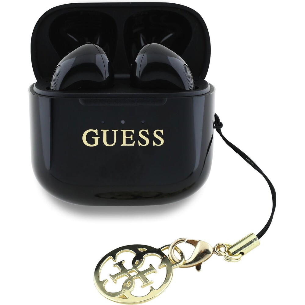 Guess-Classic-Logo-Charm-TWS-bezdratova-sluchatka-cerna