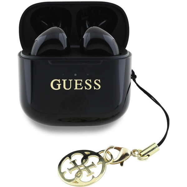 Guess-Classic-Logo-Charm-TWS-bezdratova-sluchatka-cerna