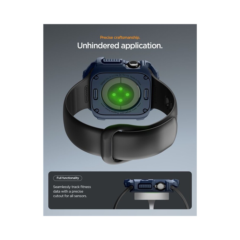 Spigen-Rugged-Armor-2-pouzdro-Apple-Watch-11-42mm-navy-blue