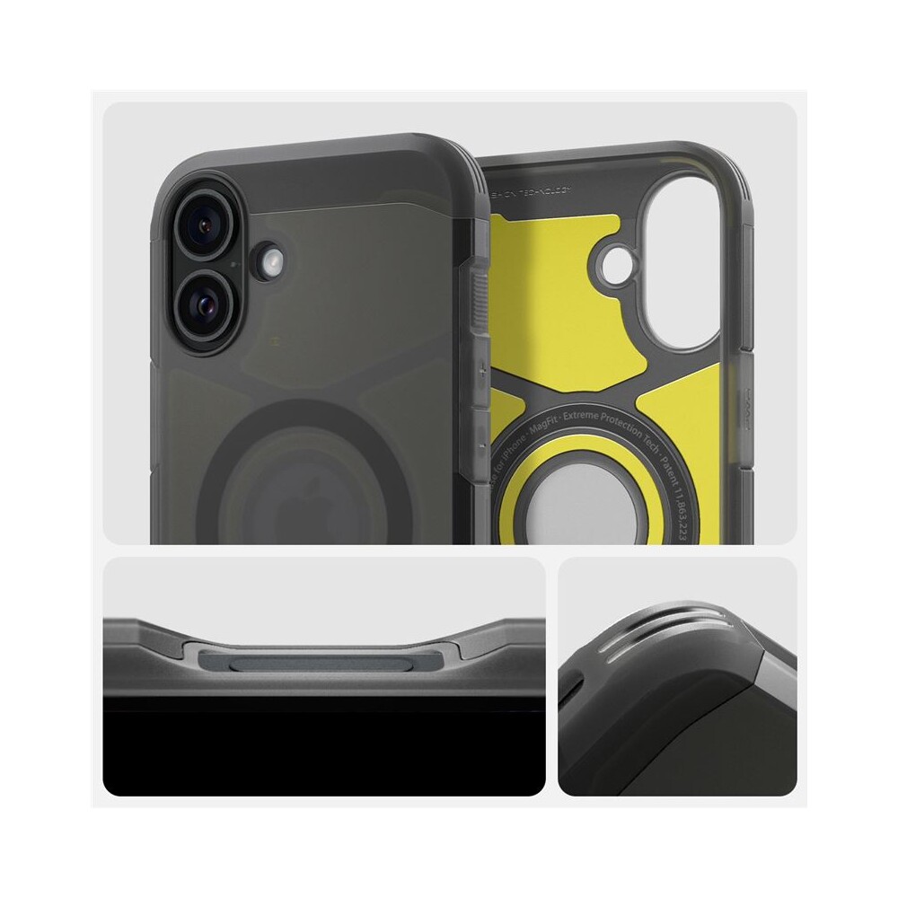 Spigen-Tough-Armor-MagSafe-kryt-iPhone-16-frost-black