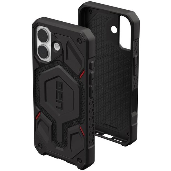 UAG-Monarch-Pro-MagSafe-Kevlar-kryt-iPhone-17-cerny