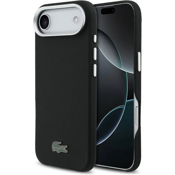 Lacoste-Iconic-Petit-Pique-Metal-Logo-MagSafe-kryt-iPhone-Air-cerny