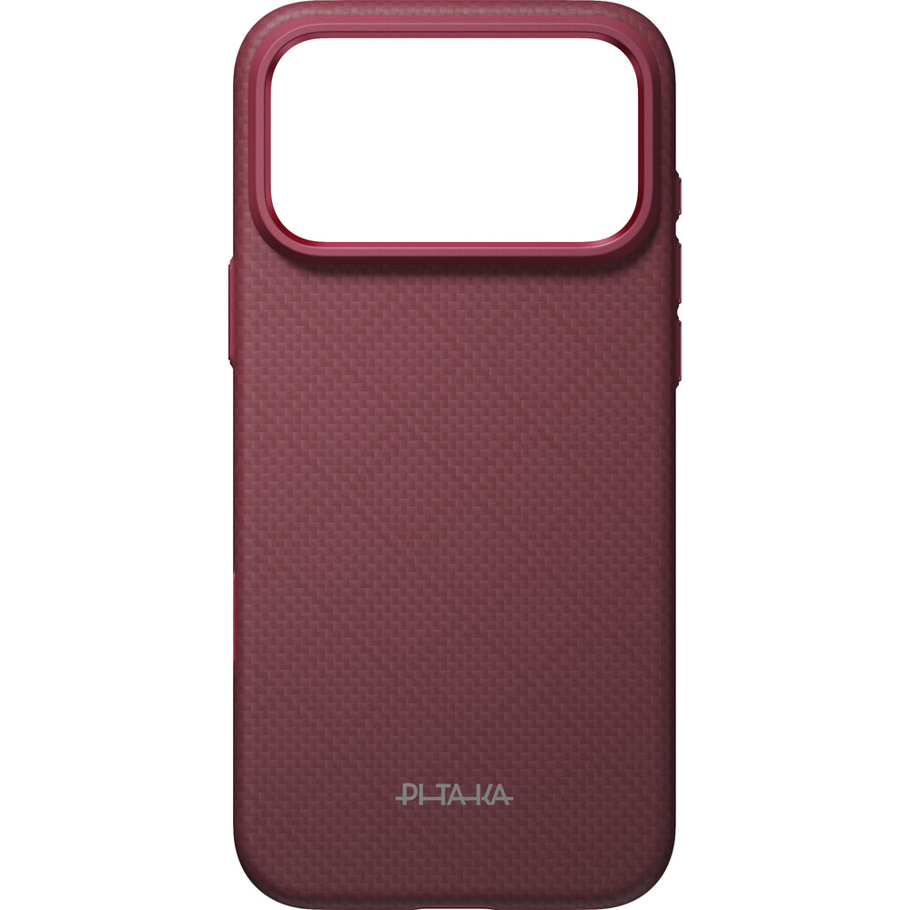 Pitaka-Summa-Case-Argyle-MagSafe-kryt-iPhone-18-Pro-Max-Burgundy