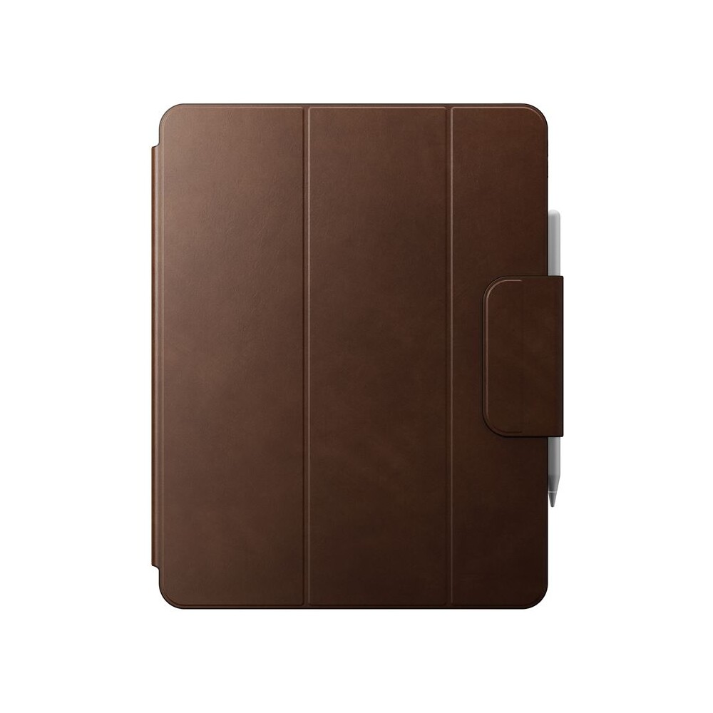 Nomad-Leather-Folio-pouzdro-pro-iPad-Pro-13-M4-M5-hnede