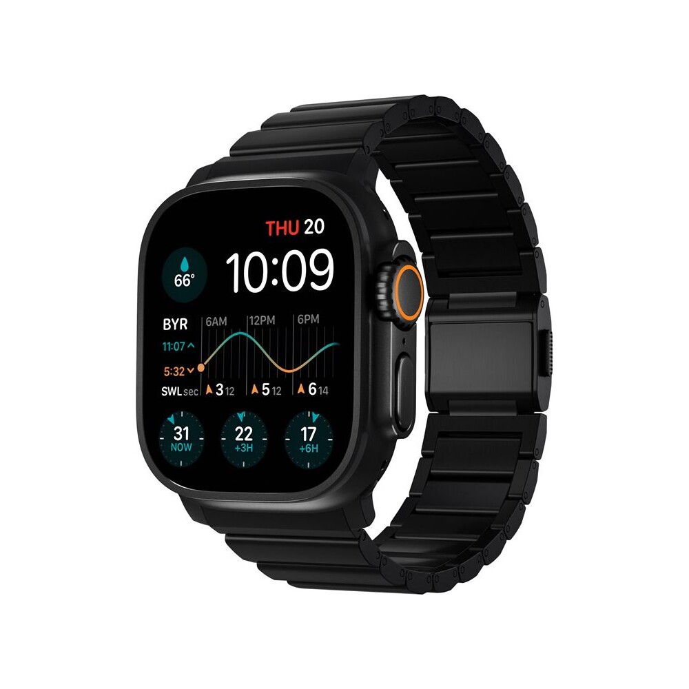 Nomad-Titanium-Band-reminek-Apple-Watch-49-46-45-44-42-mm-cerny