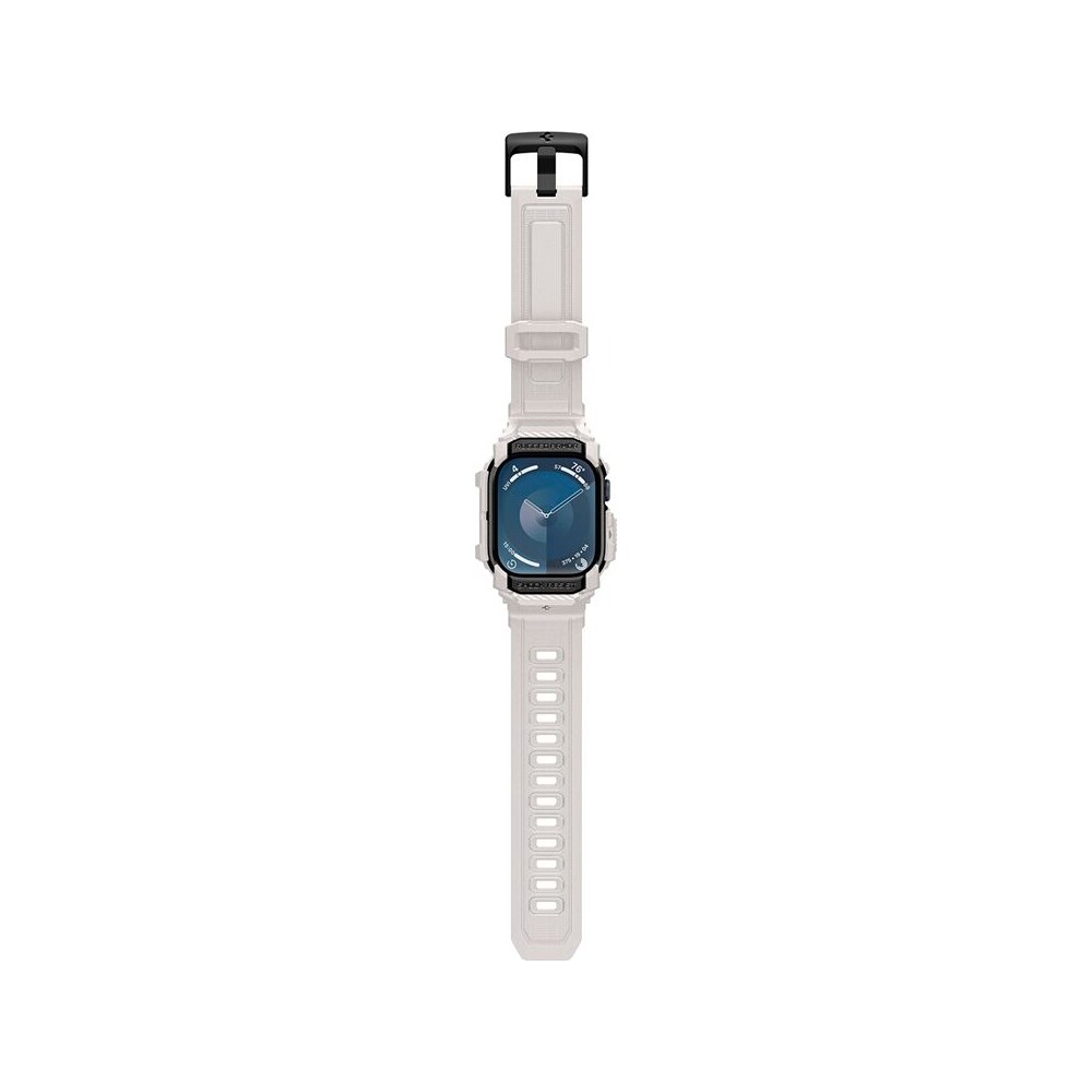 Spigen-Rugged-Armor-Pro-reminek-s-pouzdrem-Apple-Watch-10-11-42mm-bezovy