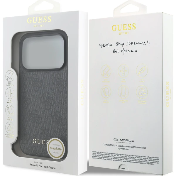 Guess-4G-Charm-kryt-iPhone-17-Pro-sedy