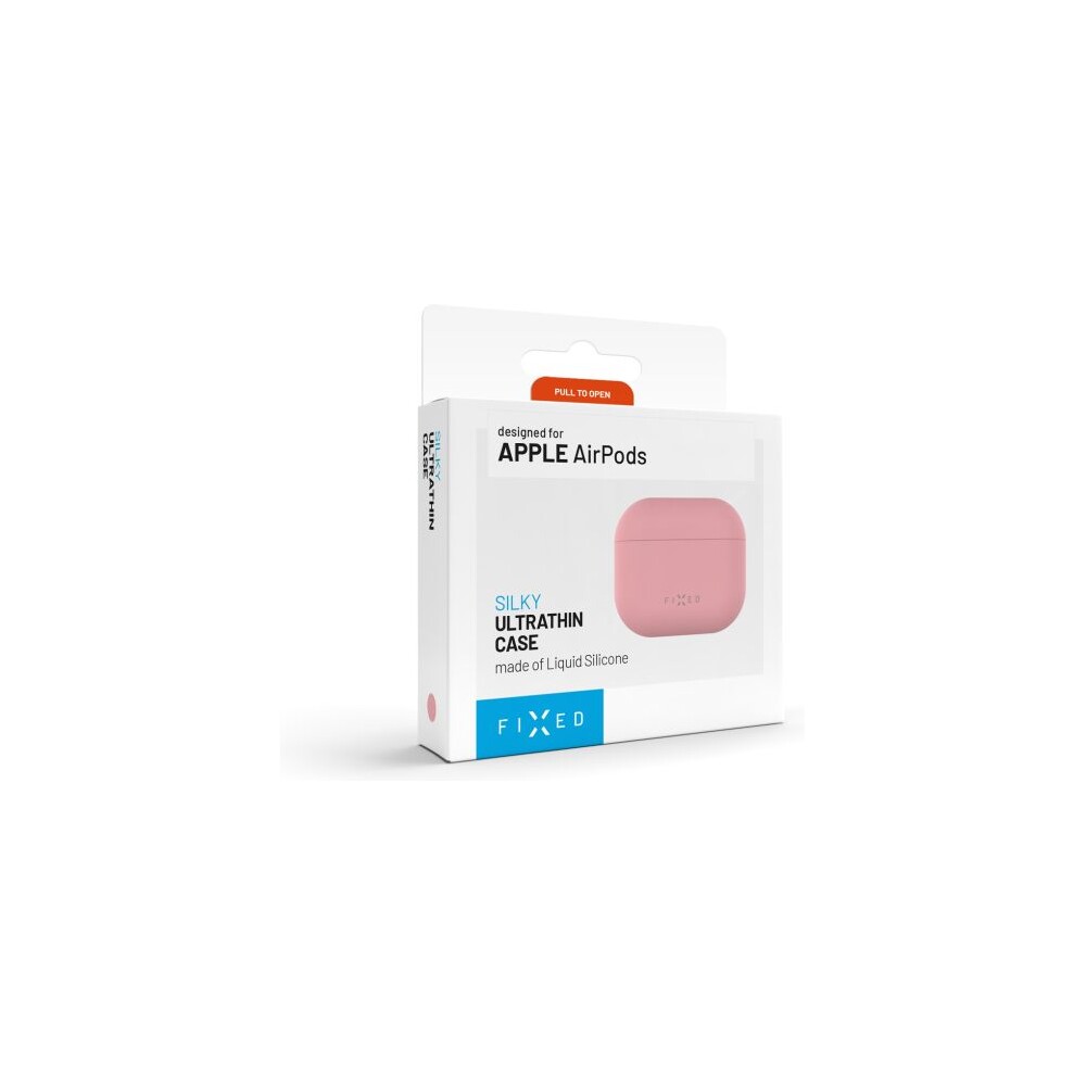 FIXED-Silky-silikonove-pouzdro-pro-Apple-AirPods-4-ruzove
