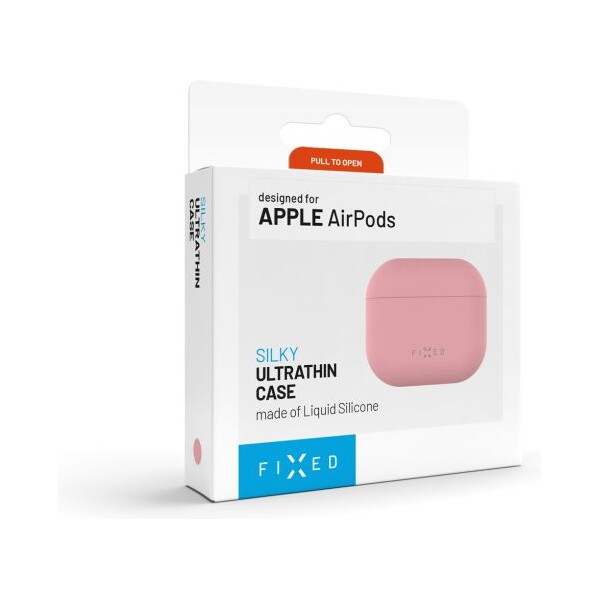 FIXED-Silky-silikonove-pouzdro-pro-Apple-AirPods-4-ruzove