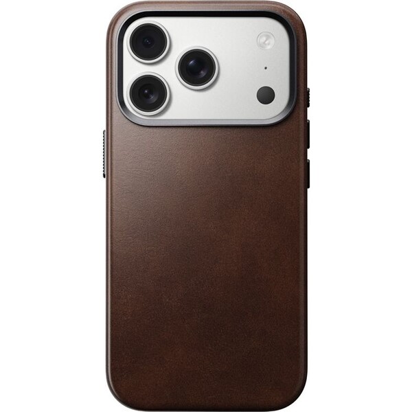 Nomad-Traditional-Leather-Case-Horween-MagSafe-kozeny-kryt-iPhone-17-Pro-Rustic-Brown