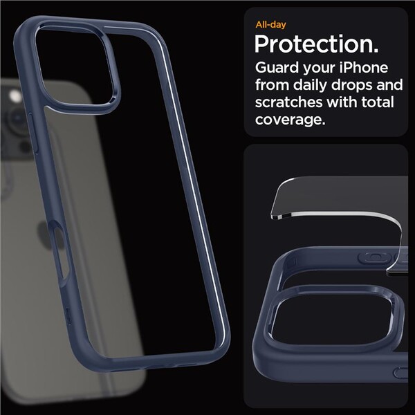 Spigen-Ultra-Hybrid-kryt-iPhone-16-Pro-navy-blue