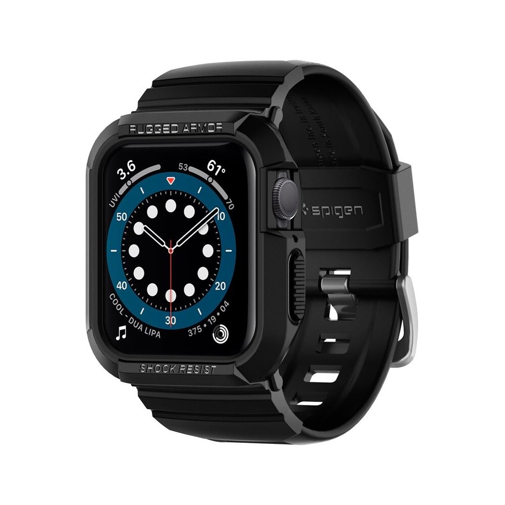 Spigen-Rugged-Armor-Pro-reminek-s-pouzdrem-Apple-Watch-41-40mm-cerny