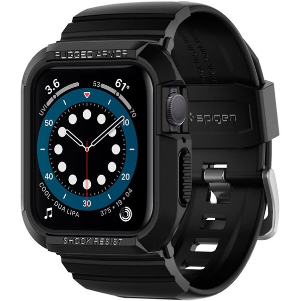 Spigen-Rugged-Armor-Pro-reminek-s-pouzdrem-Apple-Watch-41-40mm-cerny