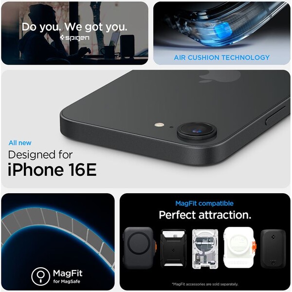 Spigen-Ultra-Hybrid-S-MagSafe-kryt-iPhone-17e-16e-bily