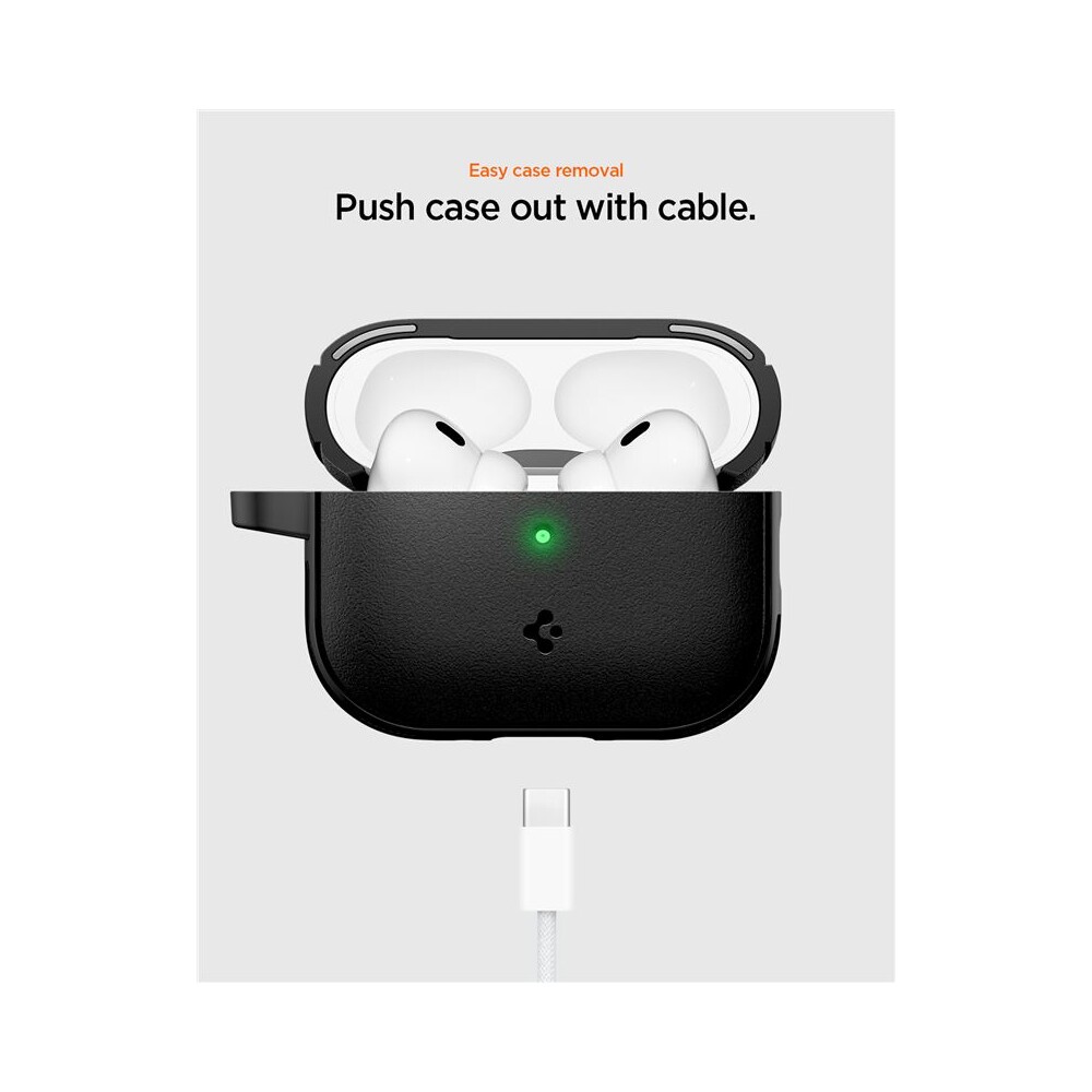 Spigen-Vault-pouzdro-AirPods-Pro-3-matne-cerne