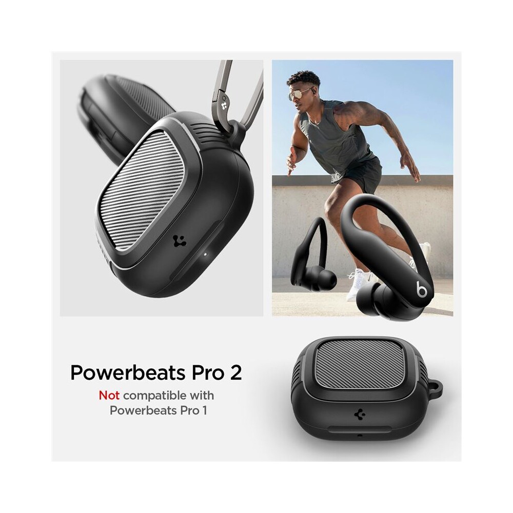 Spigen-Rugged-Armor-pouzdro-Apple-Powerbeats-Pro-2-cerne