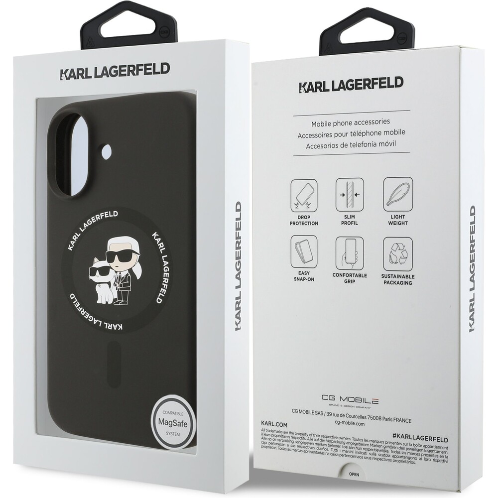 Karl-Lagerfeld-Liquid-Silicone-Karl-and-Choupette-MagSafe-kryt-iPhone-17-cerny