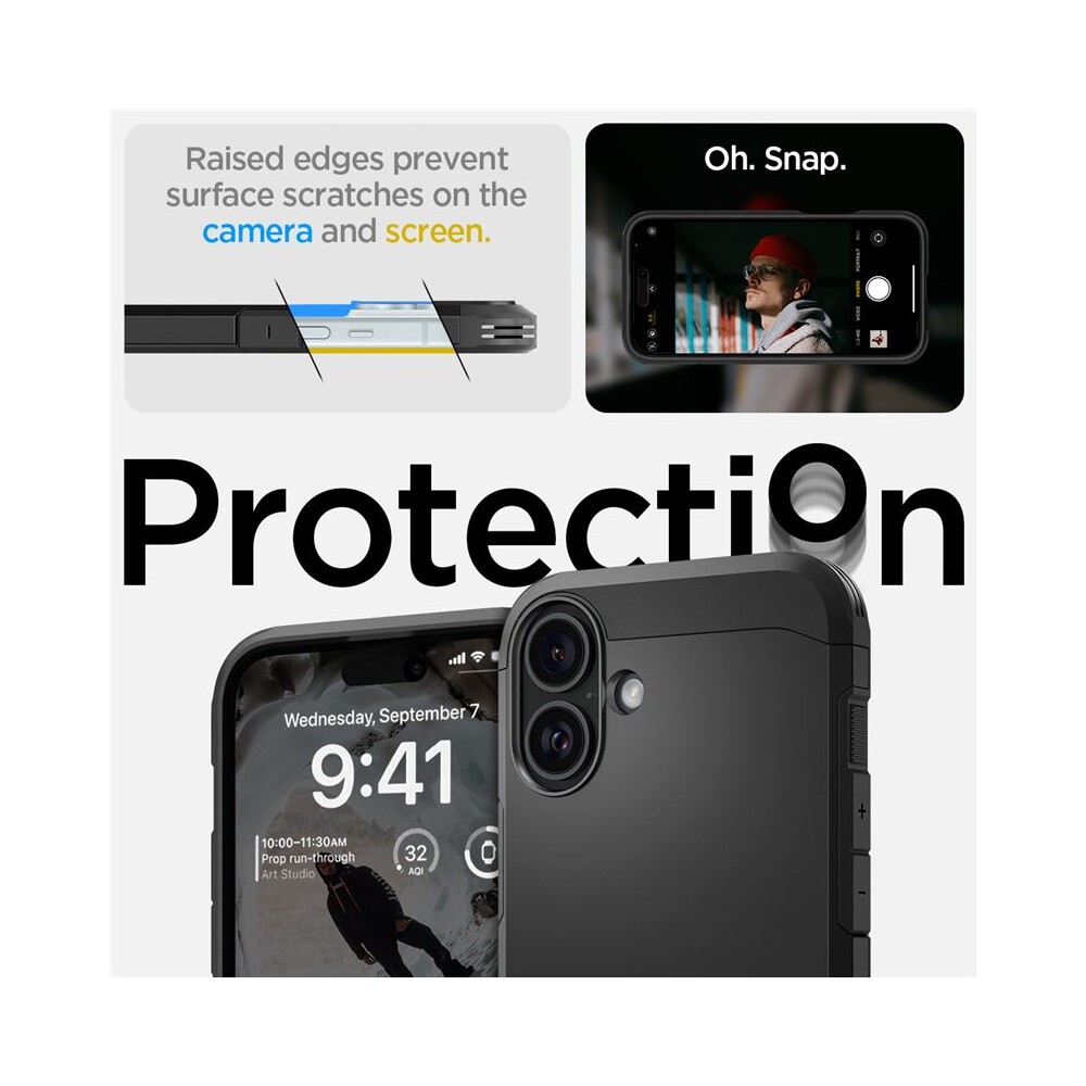 Spigen-Tough-Armor-MagSafe-kryt-iPhone-16-Plus-black