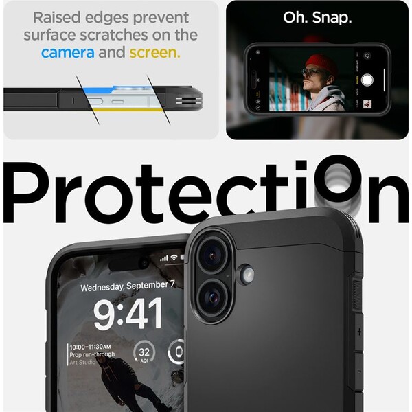 Spigen-Tough-Armor-MagSafe-kryt-iPhone-16-Plus-black