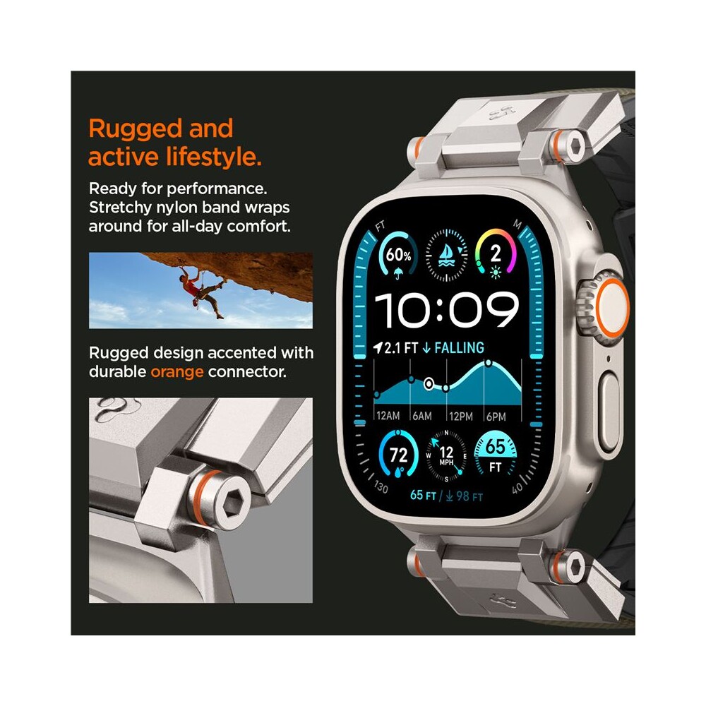 Spigen-DuraPro-Armor-reminek-Apple-Watch-Ultra-49-46-45-44-42mm-tmave-zeleny