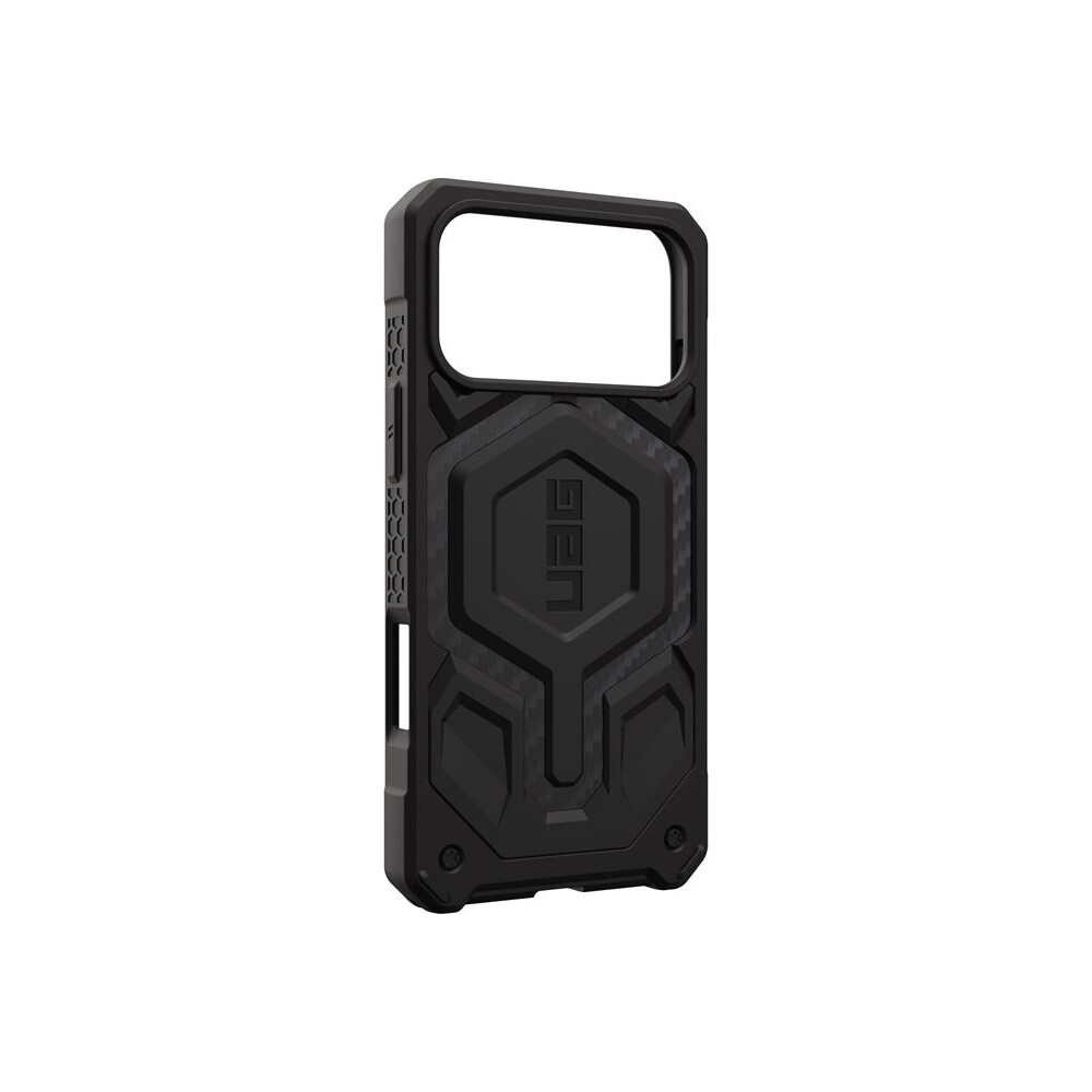 UAG-Monarch-Pro-MagSafe-Carbon-Fiber-kryt-iPhone-17-Pro-Max-cerny