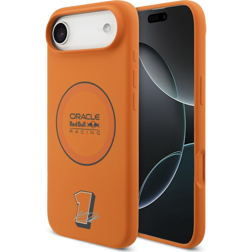 Oracle-Red-Bull-Racing-Silicone-Blue-Ring-MagSafe-kryt-iPhone-Air-oranzovy