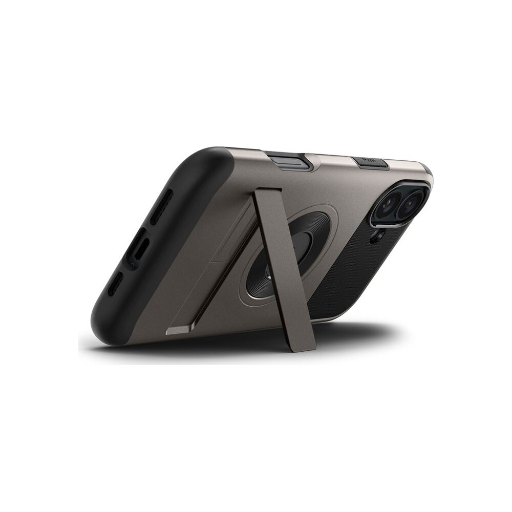 Spigen-Slim-Armor-MagSafe-kryt-iPhone-16-gunmetal