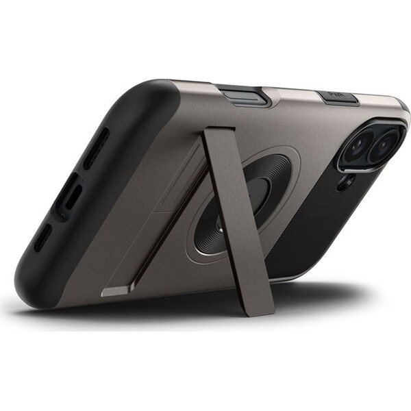 Spigen-Slim-Armor-MagSafe-kryt-iPhone-16-gunmetal