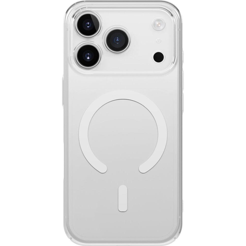 UNIQ-Airsuit-MagClick-MagSafe-kryt-iPhone-17-Pro-Glossy-Clear-White