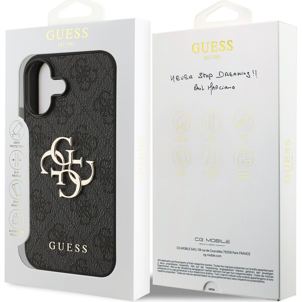 Guess-PU-4G-Metal-Logo-kryt-iPhone-17-sedy