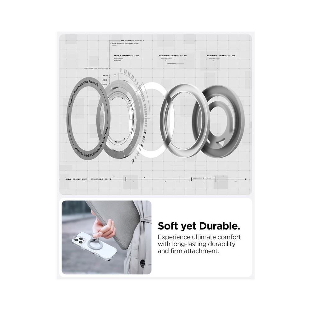 Spigen-Dual-Pop-MagSafe-Holder-drzak-na-telefon-sedy