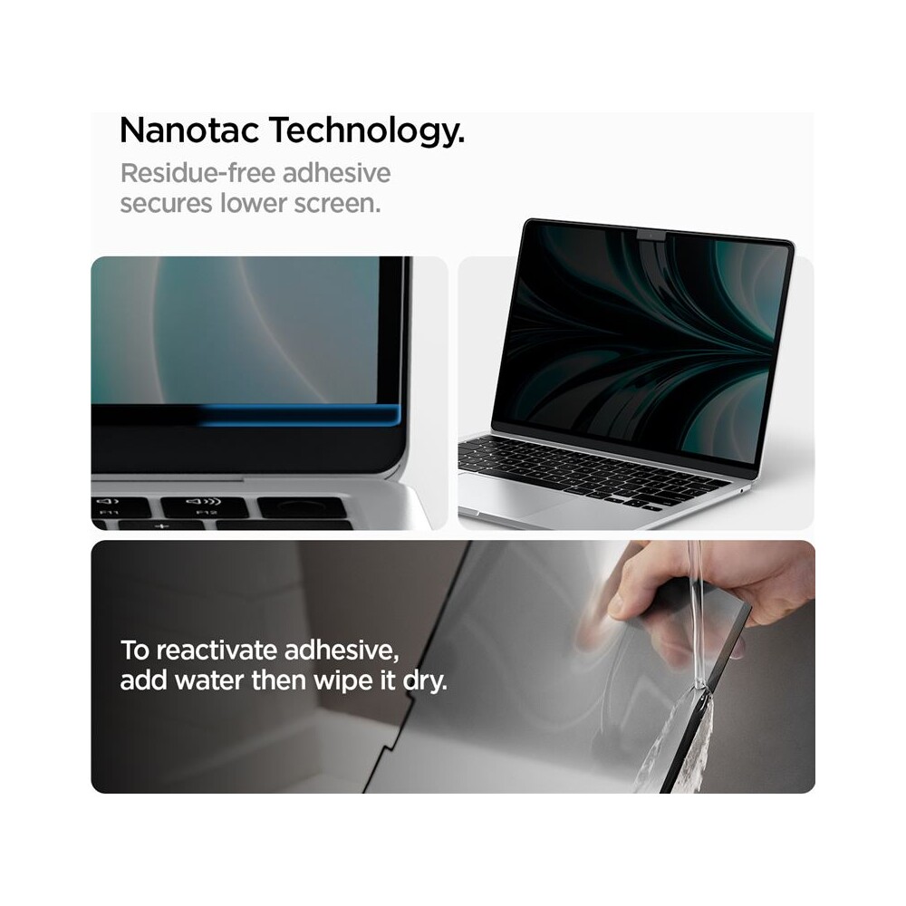 Spigen-SafeView-1-Pack-ochranna-folie-MacBook-Air-13-M5-M4-M3-M2