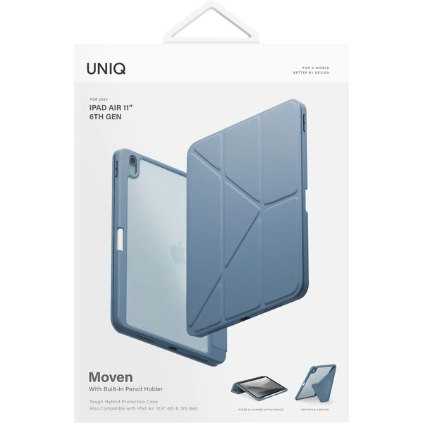 UNIQ Moven pouzdro iPad Air 11" (2025) modré - Pouzdra - Obrázek 60789c1422ba4b62a9f245b764b5280f