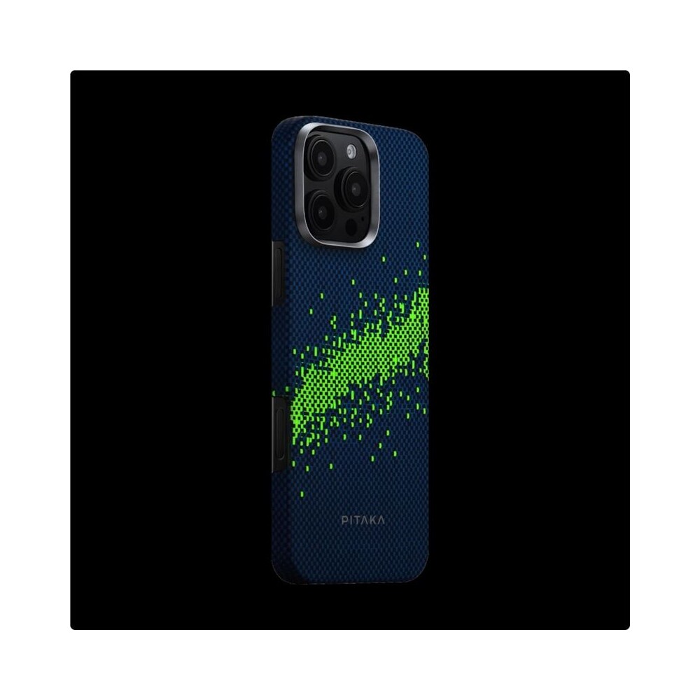 Pitaka-StarPeak-Luminous-Case-svitici-kryt-iPhone-16-Pro-Max-Milky-way-galaxy