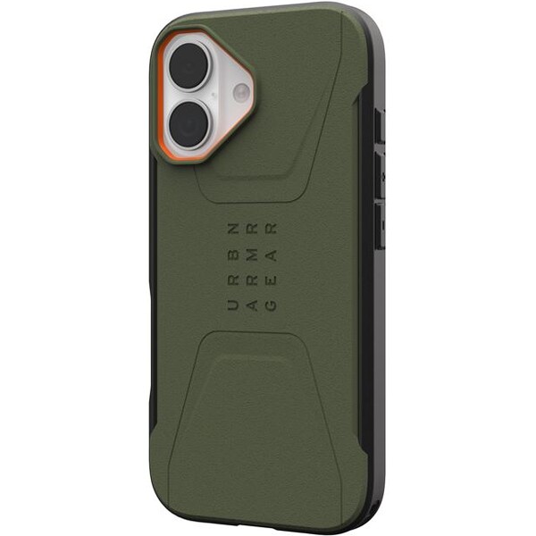 UAG-Civilian-Magsafe-kryt-iPhone-17-zeleny-oranzovy