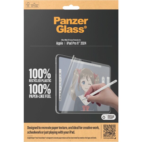 PanzerGlass-GraphicPaper-folie-na-psani-a-kresleni-Apple-iPad-Pro-11-2025-