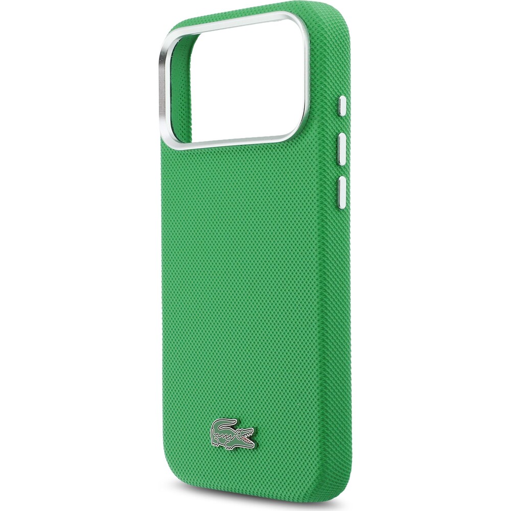 Lacoste-PVC-Iconic-Petit-Pique-Metal-Logo-MagSafe-kryt-iPhone-17-Pro-Max-zeleny