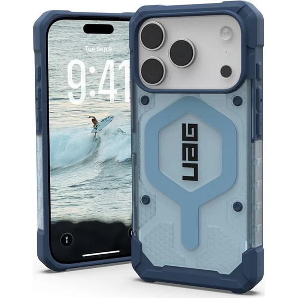 UAG-Pathfinder-Clear-Magsafe-kryt-iPhone-17-Pro-modry
