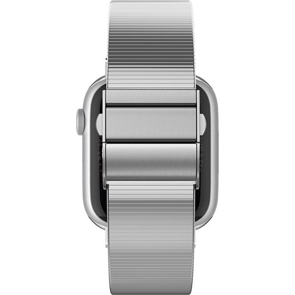 Spigen-Sleek-Link-reminek-Apple-Watch-42-41-40-38mm-stribrny