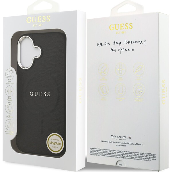 Guess-PU-Saffiano-MagSafe-kryt-iPhone-17-cerny