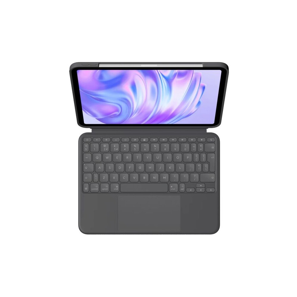 Logitech-Combo-Touch-pouzdro-s-UK-klavesnici-pro-iPad-Pro-11-M4-grafitove