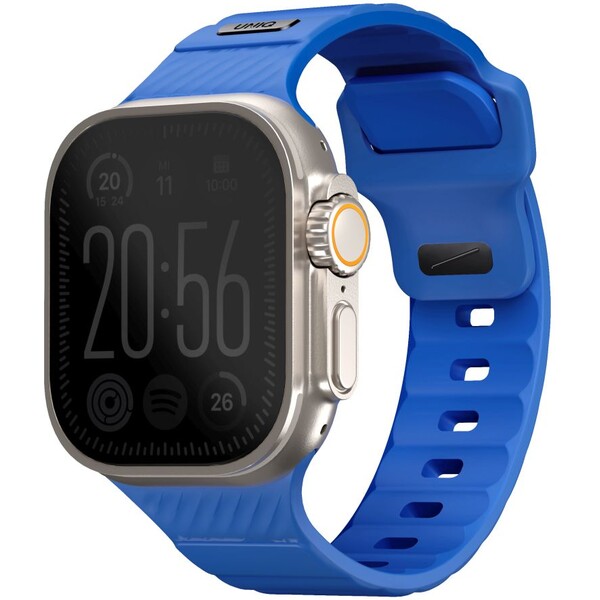 UNIQ-Stride-FKM-Rubber-vodeodolny-reminek-Apple-Watch-49-45-44-42mm-kobaltove-modry